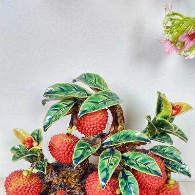 TƯỢNG SỨ THỦ CÔNG CÂY VẢI – BIỂU TƯỢNG TÀI LỘC & SUNG TÚC